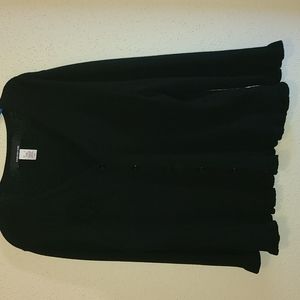 Jones New York,  Black Cardigan.